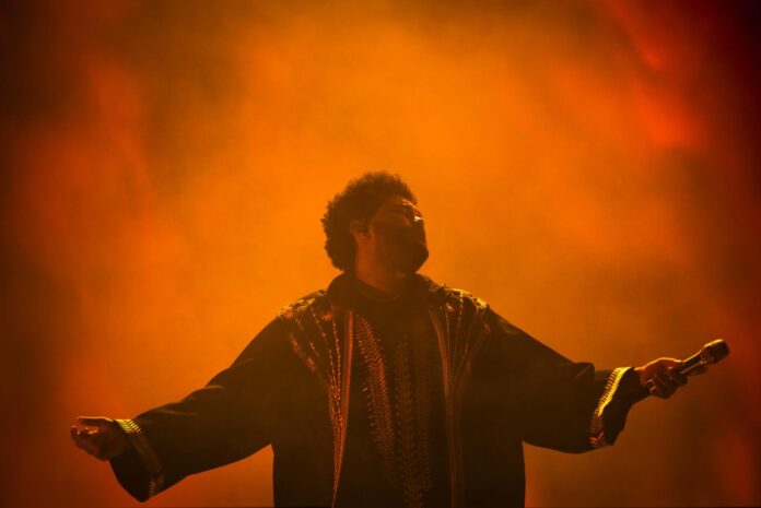 The Weeknd Performs In Melbourne