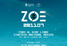 Zoé y la Cineteca Nacional México anuncian proyección al aire libre del concierto 281107