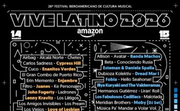 Conoce el line up del Vive Latino 2026 por día