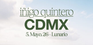 Iñigo Quintero presentará «El sitio de siempre» en el Lunario del Auditorio Nacional