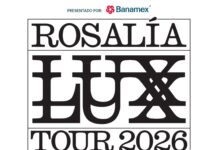 Rosalía anuncia gira global Lux Tour 2026 con fechas en México
