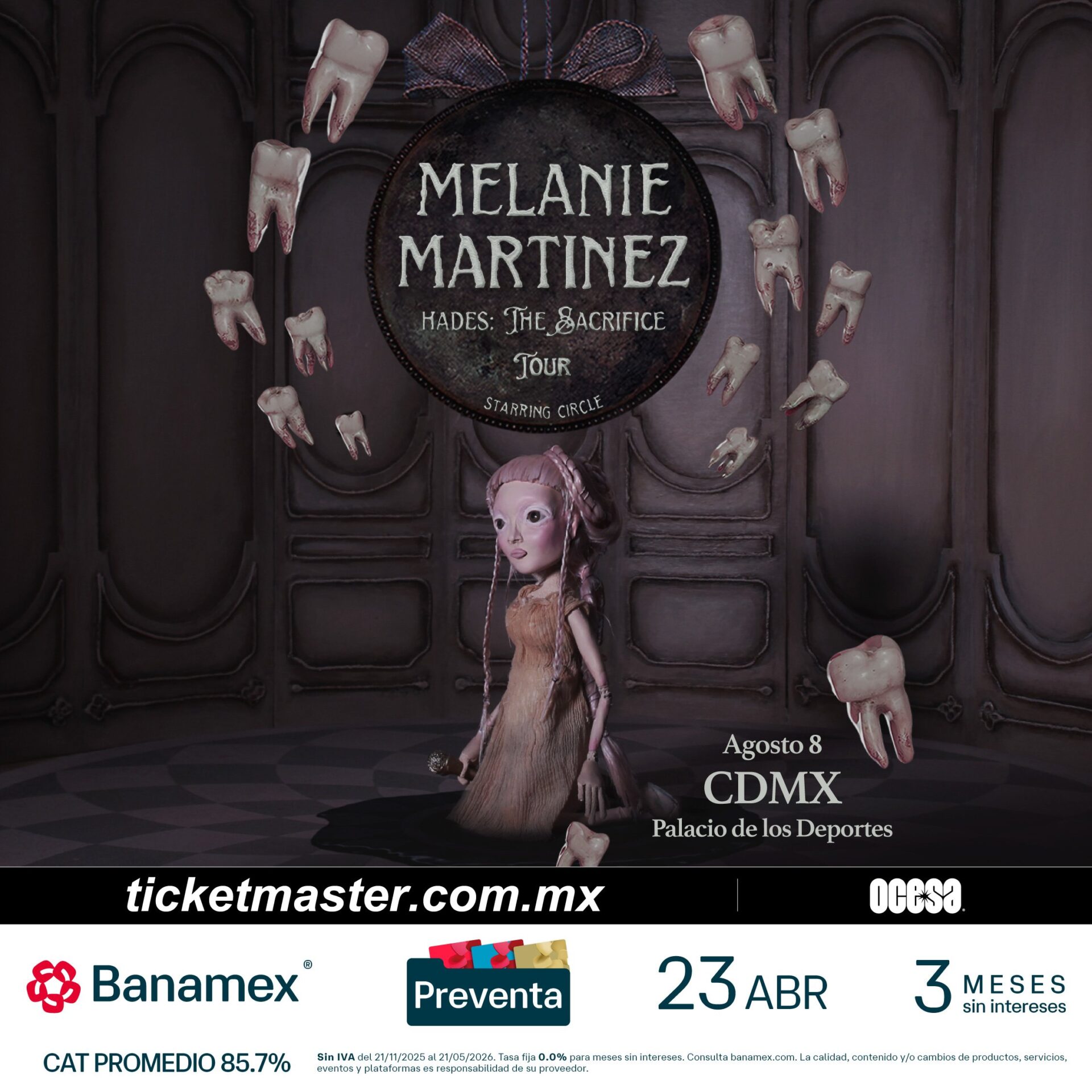 Melanie Martinez Regresa A M xico Con Su Tour Hades The Sacrifice 