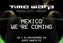 TIME WARP llega a México por primera vez