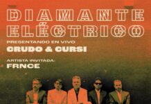 Diamante Eléctrico armará una fiesta con algo de su nuevo trabajo «Crudo y Cursi»