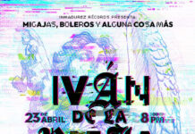 Iván de la Rioja presenta «Migajas, boleros y alguna cosa más»