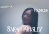 Sarah Kinsley se presentará en el Foro Indie Rocks!