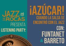 Jazz en las Rocas presenta «¡Azúcar!», listening party