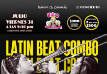 LATIN BEAT COMBO reúne a México y Colombia en una noche de HIP HOP, Salsa y Fusión Latina