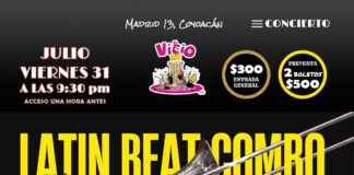 LATIN BEAT COMBO reúne a México y Colombia en una noche de HIP HOP, Salsa y Fusión Latina