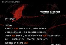Time Warp presenta el cartel por día