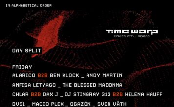 Time Warp presenta el cartel por día