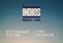 Indios regresa a México con dos fechas en octubre