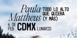 Paula Mattheus se prepara para llegar al Lunario en CDMX