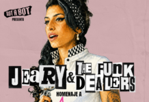 Jeary & The Funk Dealers play Amy Winehouse en el Teatro Sergio Magaña